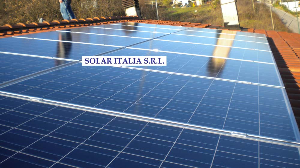 moduli fotovoltaici per impianti fotovoltaici su edifici